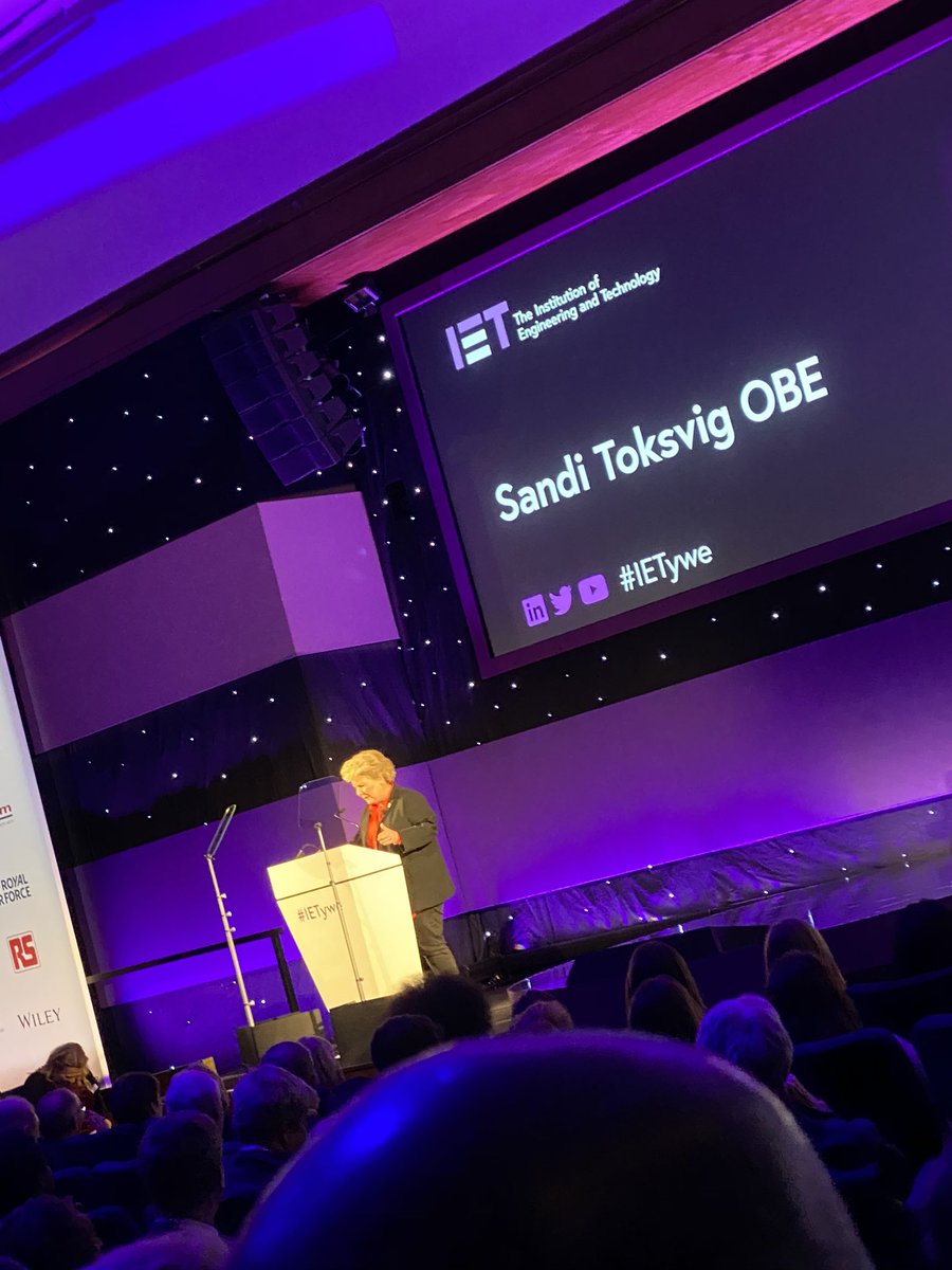 hillaryt29eng's tweet photo. Here we are @TheIET #ietywe we’ve come a long way since the first awards https://t.co/rzg2S0PQho