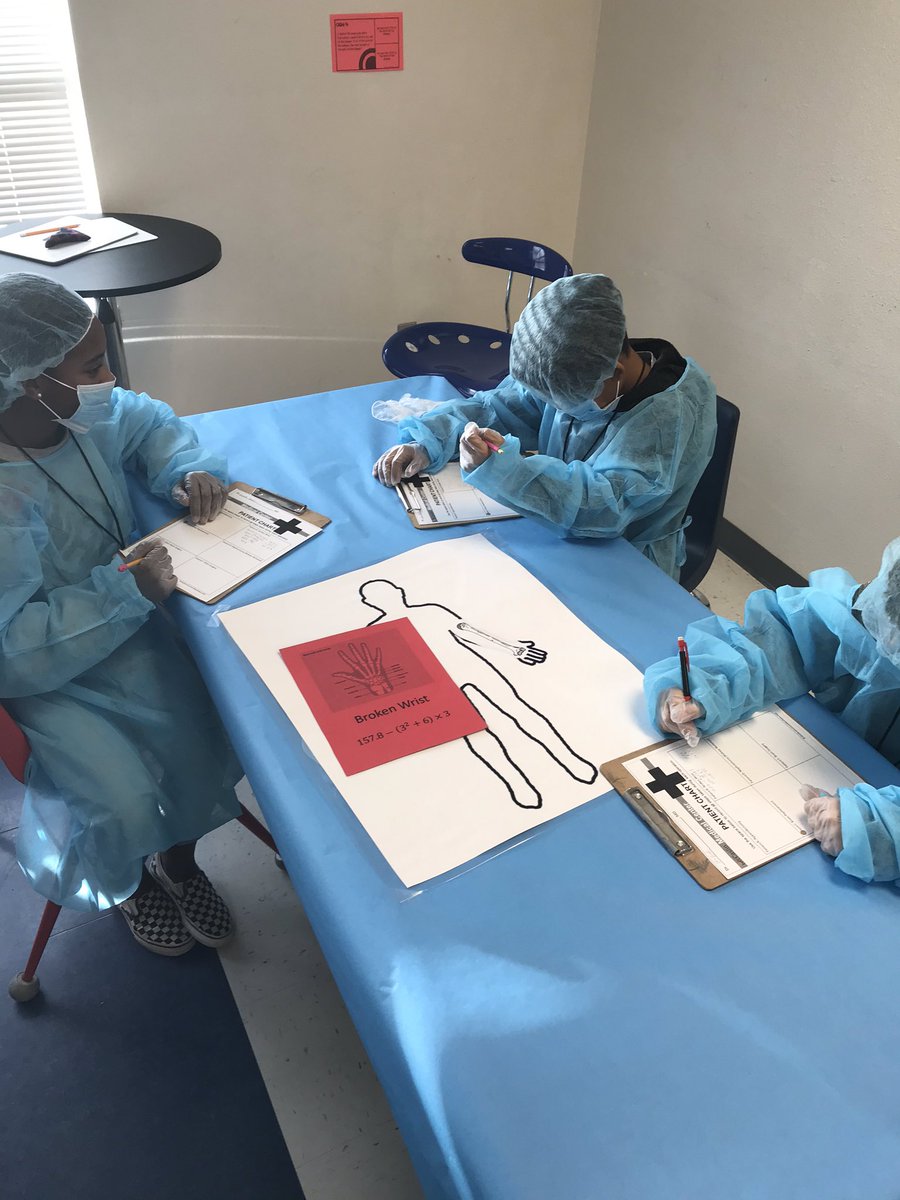 JennyMcCaslin2's tweet photo. So much fun today at McCaslin Medical Center, with our order of operations unit!! #ourWHY #CSIS1920 @jenkscsis @JimmyRoss3208 https://t.co/epwn3Wj2XY