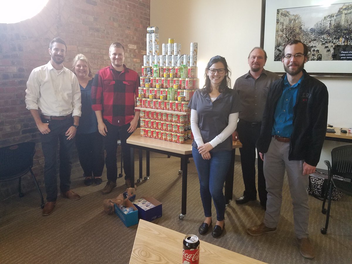 red_architects's tweet photo. Our winning structure and most items donated is Snoopy on his dog house! Can you see it? https://t.co/2VnO0AKYDJ