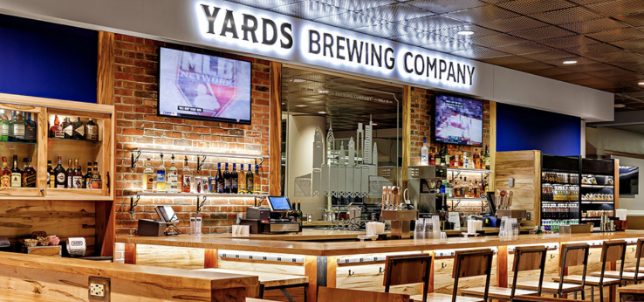 PHLFoodandShops's tweet photo. Stop by @yardsbrew Takeoff Lounge in Concourse A East. They have everything you could need, from local beers to delicious food to pair. #yardsbrew #localbeer #phillybrew https://t.co/YTzmwrlKdA https://t.co/arCKzjCsuX