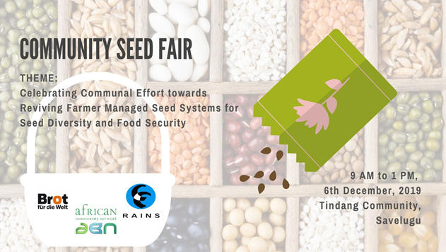 RAINStamale's tweet photo. This Friday 6th December, Ghana will be celebrating Farmers’ Day! Join us this Friday, from 9AM to 1PM at Tindang Community in the Savelugu Municipality, to celebrate its success on this national public holiday!
#Sewoh #CommunitySeedFair #FarmersDay #ABN https://t.co/ywmssezshR