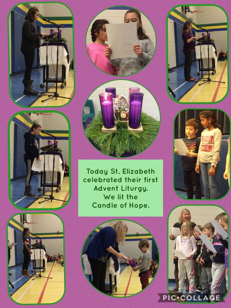 StElizabethCES's tweet image. Due to the “snow day” on Monday, we held our Advent liturgy on Wednesday. A beautiful celebration as we prepare for the come of our Lord. #PVNCprays