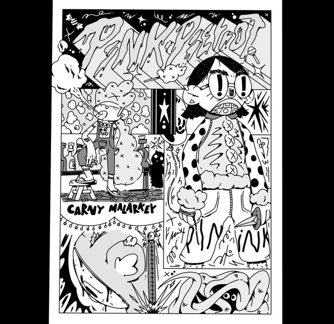 night at the Pink Pierrot carnival 