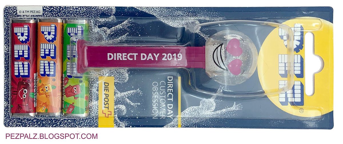 pez_pals's tweet photo. #Exclusive #FirstLook the #new #DirectDay #PEZ dispenser, find out more on our blog: https://t.co/Gh4X0foD95 #PEZCollector #PEZHead #PEZCandy #pezcollection #pezdispenser #rare https://t.co/CSeWEfpUkA