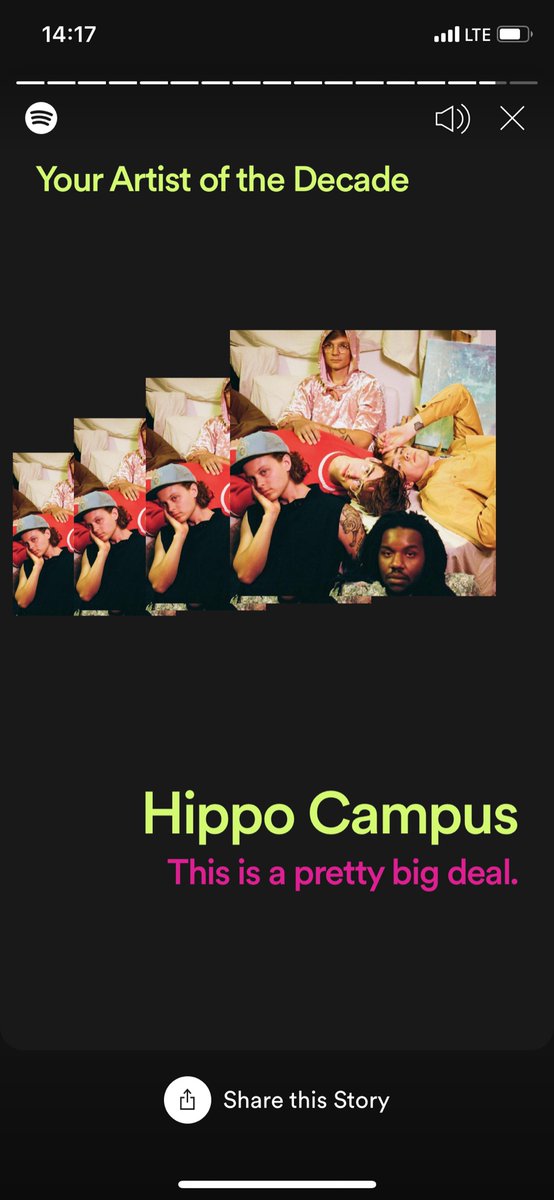 TheGraziel's tweet photo. @thehalocline do I get a free concert ticket now since y’all are my top artist PLEASE https://t.co/c9tPktsIDw