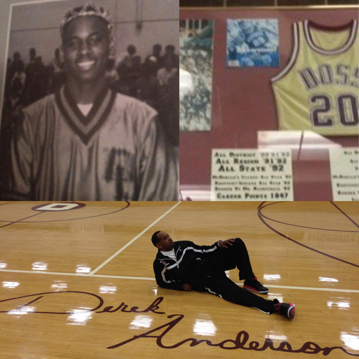 DerekLAnderson's tweet photo. *Never played on an AAU Team. 
*Never had either parent watch me play
*Never had more than 1 pair of Game Shoes in High School. 
My Life wasn’t easy but it was simple...I NEVER made excuses &amp; I NEVER QUIT! 
#What’sYourExcuse? #Don’tComplainJustCompete #Don’tNeverBeatYou 💯 https://t.co/Gx9rQ1fq6b