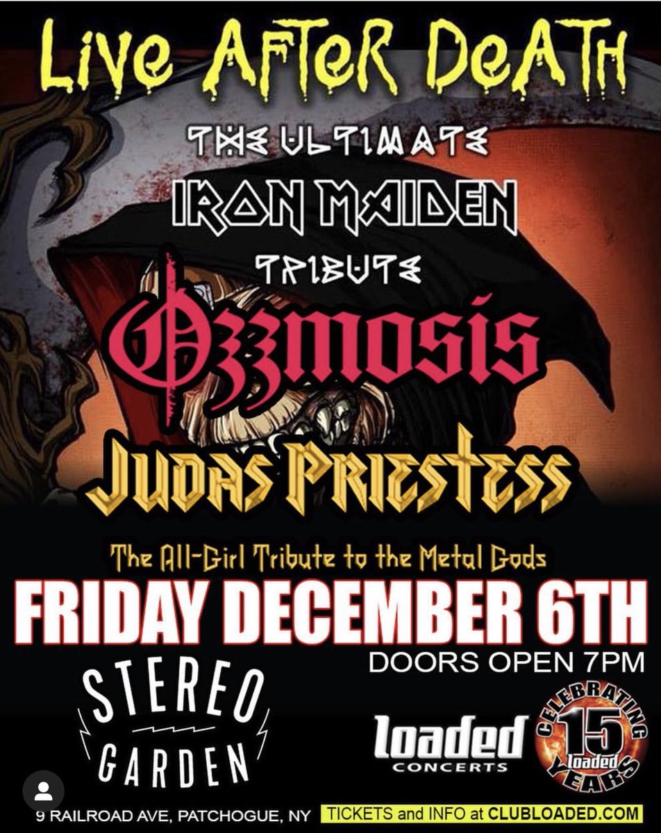 ozzmosisny's tweet photo. Live in Long Island tomorrow night!  #aheadproducts #ozzyosbourne #blacksabbath #connecticut #dwdrums #ironmaiden #judaspriest #loadedrockshows #vanhalen #longisland #randyrhoads #news12longisland #LongIsland #1023WBAB #livenation #stereogarden #94.3theshark https://t.co/691XrE1Ejk