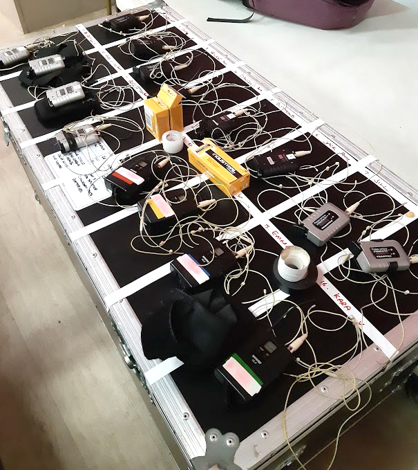PurpleboxAV's tweet photo. 'Radio Mic City' on #cinderella this week! That's 16 ways of radio mics prepped and ready to go for tonights show!

#panto2019 #christmas #trantec #shure #eventprofs #eventprofsuk #eventhire4 https://t.co/dYDcR92E6o