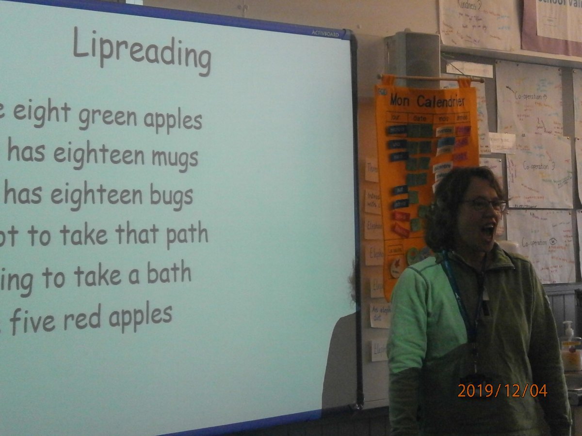 aberladyschool's tweet photo. We had a very interesting talk yesterday from Catherine Brookes, Teacher of the Deaf, informing us about how we hear and what might influence our ability to hear. Thank you very much Catherine, P4 thoroughly enjoyed your talk. #aps4 https://t.co/xlRCpOFZd3