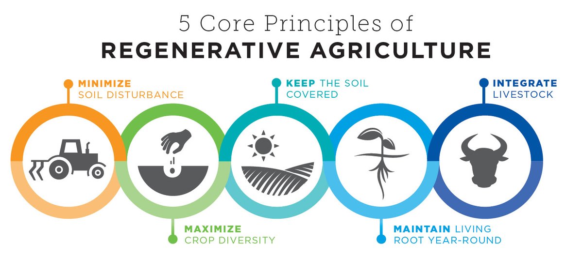 We love the simplicity of this image defining Regenerative Agriculture <a href="/GeneralMills/">General Mills</a>.⁠
#RegenerativeAgriculture #ClimateChange⁠