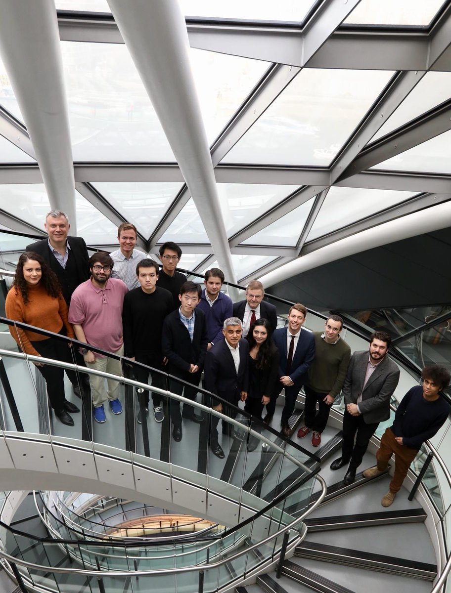 I was thoroughly impressed by the bright-minded MA students from <a href="/KingsCollegeLon/">King's College London</a> who came to City Hall to learn about how they can become the next generation of decision-makers. Good luck to every single one of them.