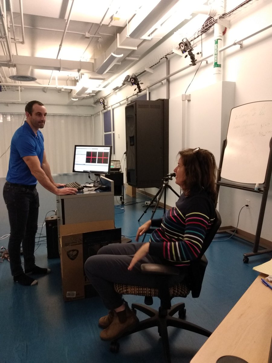 Mach85Inc's tweet photo. Spending the day with Dr. Vicky Chester at the @UNB_HPL. Always great to collaborate and explore different applications for our tech. https://t.co/WYXEr9P7WP
