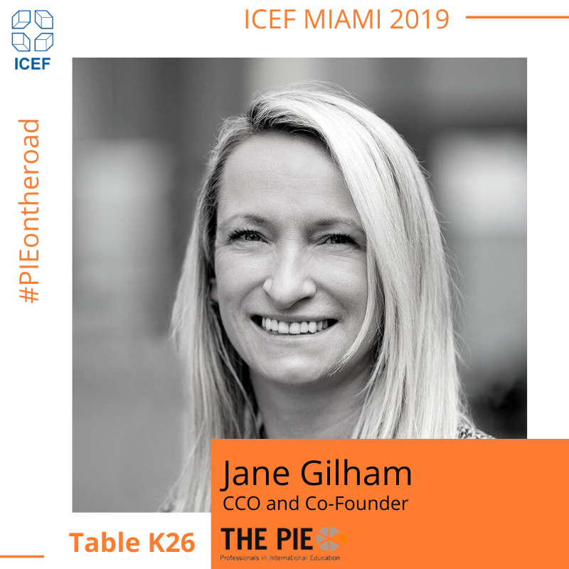 ThePIENews's tweet photo. Heading to ICEF Miami next week? Email Jane@thepienews.com to book an appointment to learn more about our branding and recruitment services! She'll be at Table K26 #intled #PIEontheroad #ICEF19 #Miami https://t.co/jcTfGW7B16