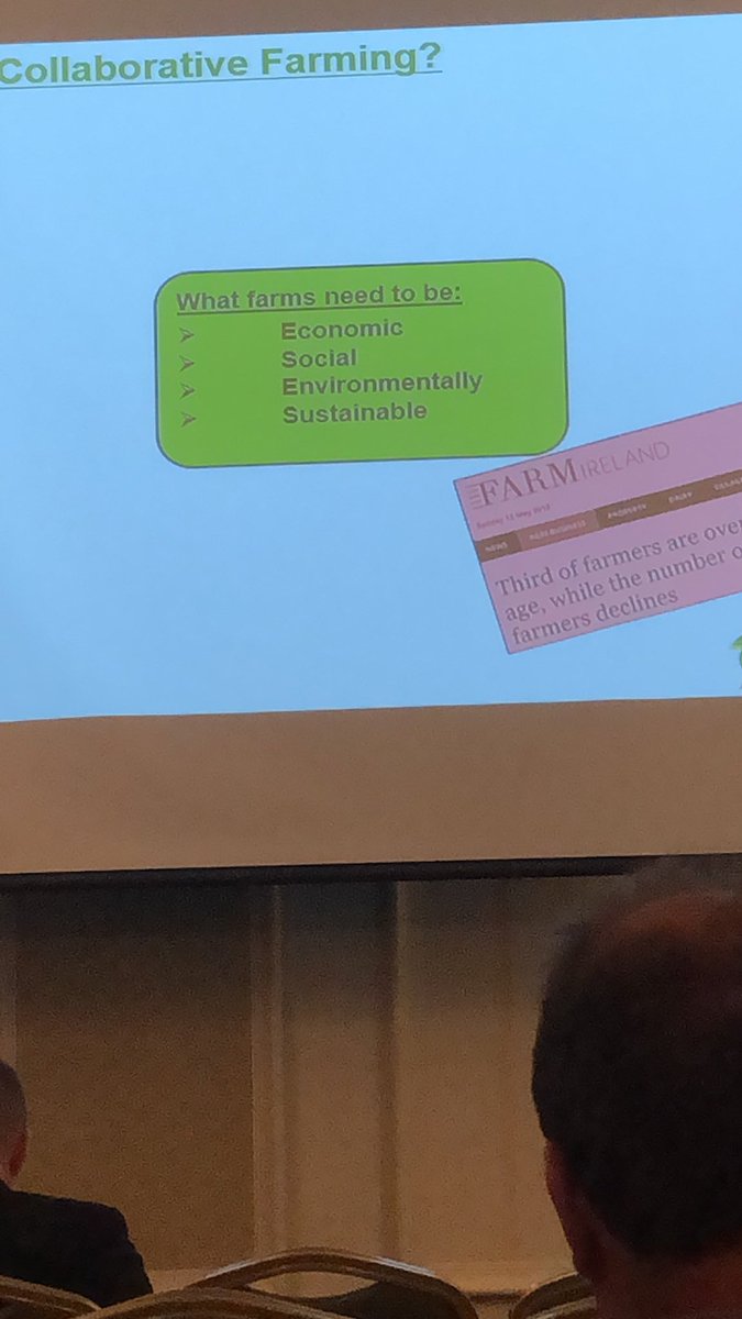progressivegen's tweet photo. Gordon Peppard; what does your farm need to be? @teagasc #natdairyconf #ndc19 #nationaldairyconference #teamdairy #grasstomilk https://t.co/Nu8JJB2v8b