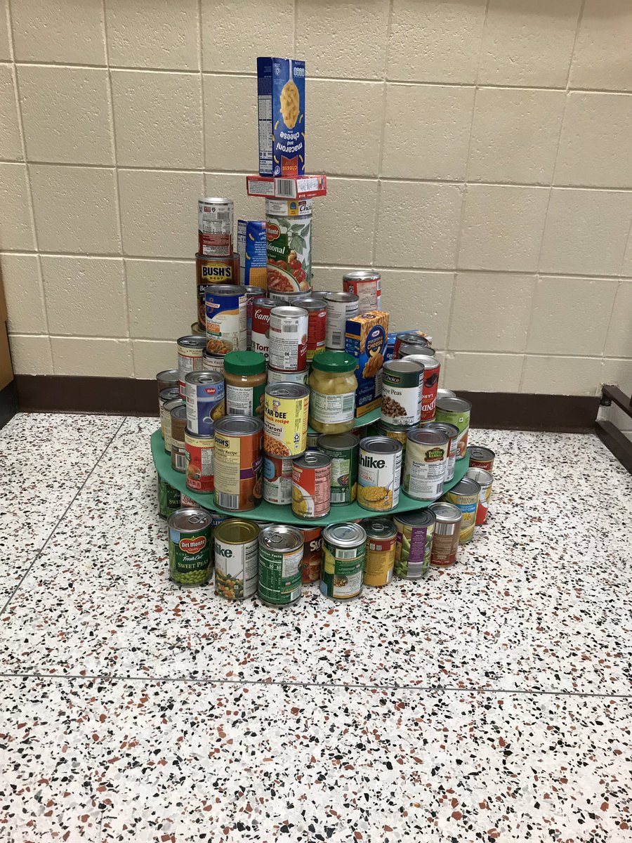 SimonElemSchool's tweet photo. Our 2nd grade food drive is gaining momentum! https://t.co/FeLLsTOM09