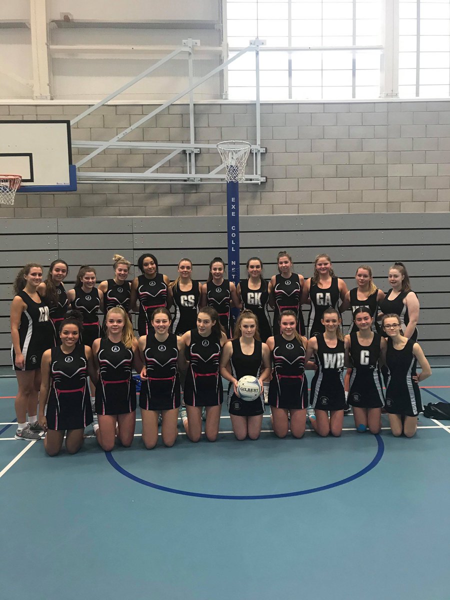 ExeCollNetball tweet picture