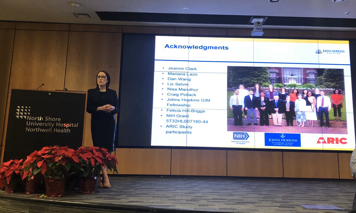 NALaVine's tweet photo. WOW!! Former @IMPACcT_IPE resident/@HofstraMed IM Chief Resident, current @Hopkins_GIM Fellow @DoctorMarciL returns home to present her work on NAFLD and sRAGE!! @NorthwellDGIM is so proud! https://t.co/4WJ2r59I5t