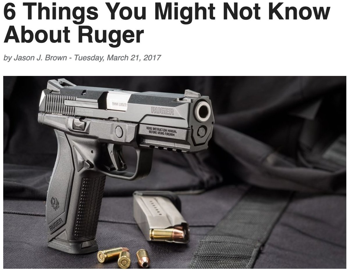WellArmedWoman's tweet photo. Dependability and quality are synonymous with Ruger… did you know that Ruger test-fires every single firearm they produce, as well as proof-tests the chamber of every centerfire gun they make?!
.
https://t.co/1Dwuca3bQ8
.
#ruger #rugerofficial #loveruger #nrablog #womenandguns https://t.co/tvU7zO1uku