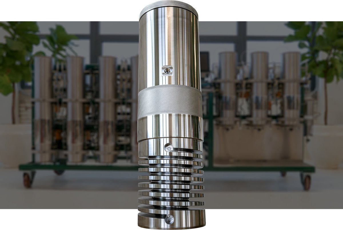 GreenMillSFE's tweet photo. We've doubled throughput without sacrificing efficiency or footprint. Invented a dedicated #terpene chamber controlled by software that collects and protects terps like never before. Come see us at #MJBiz2019 booth C5928 to learn more. #CO2extraction 
https://t.co/hFtpSekQCp https://t.co/zJTELJae9w
