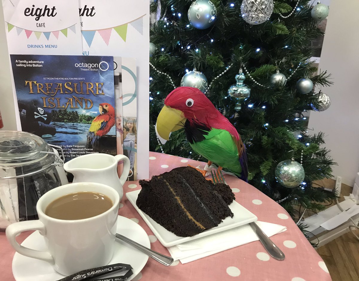 octagontheatre's tweet photo. Why not do like Jolly Polly and pop in to Cafe Eight, our cafe in @Market_PlaceSC and enjoy a nice hot drink and sweet treat!
#WheresPolly #TreasureIsland https://t.co/Ntphp7WfoT