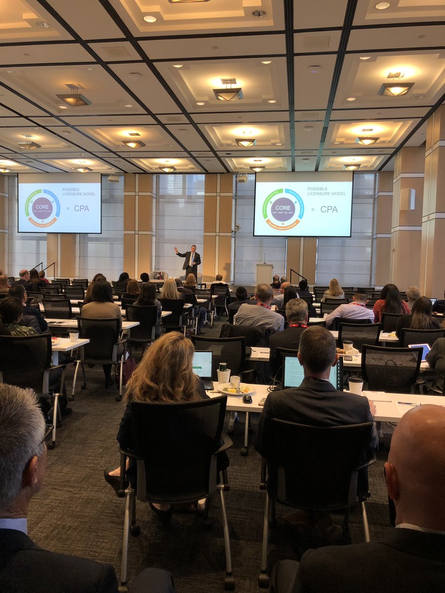 NickRiveraCPA's tweet photo. Great having @EricHansenCPA, @BKDLLP’s COO and member of the AICPA Board of Directors (former chair of the AICPA), talking about the future of the accounting profession at BKD’s Not-for-Profit Symposium here in New York City! https://t.co/OBFj78hgQ1