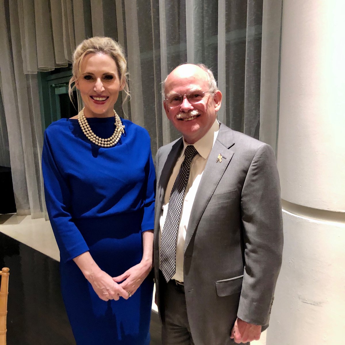 PortEverglades's tweet photo. Kicking off the Florida Chamber’s Transportation, Growth and Infrastructure Summit last night at The Diplomat Beach Resort.Florida Secretary of State Laurel Lee with the Port’s Glenn Wiltshire.￼  #FLPowerhousePort @FLChamberFDN #Preparefor2030 https://t.co/RW5c9w0DV3