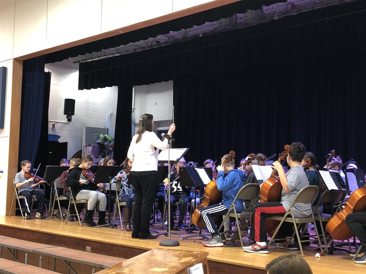 ChurchvilleElem's tweet photo. Winter concert Part 1 happening now, featuring 6th grade chorus, advanced orchestra and special chorus.  Congrats to all of the students, Mrs. Pfannenstiel and Mrs. Derham for a great performance! @CouncilRockSD https://t.co/SJwYwbMd3E