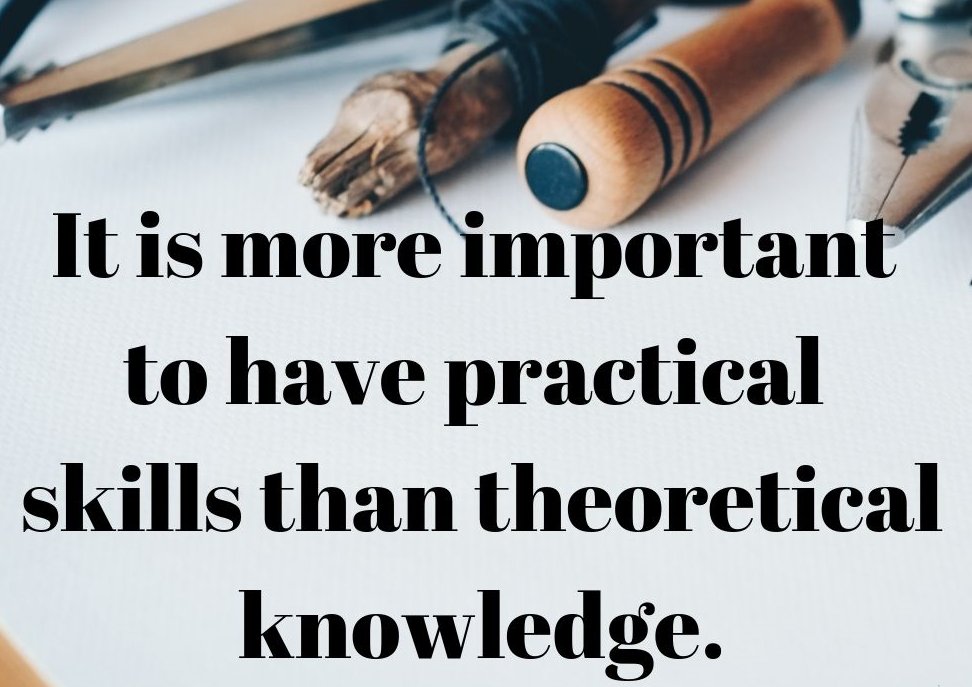 essayempireuk's tweet photo. Why practical knowledge is more important than theoretical knowledge?
https://t.co/IxdWivQx9F https://t.co/yCTTrsG9M3