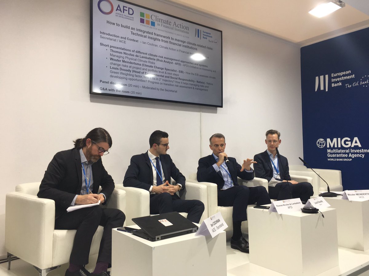 Thank you for joining the discussion on the assessment of climate-related risks at different levels! 

Join us tomorrow at 6pm on @BIDCambioClima pavilion to continue the discussion on the management of these risks!