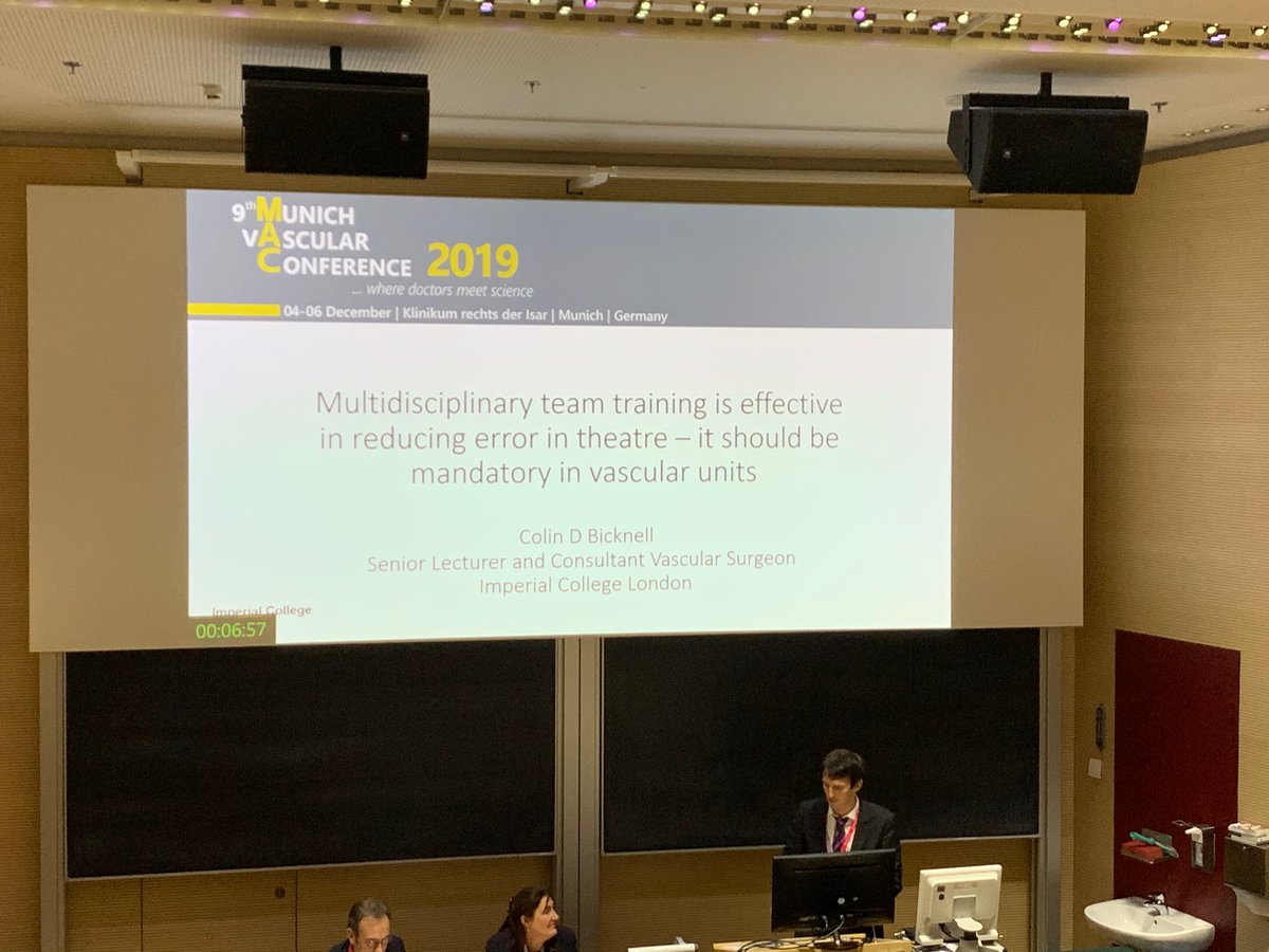DrAndrewChoong's tweet image. @Colinbicknell talking about multidisciplinary team training in vascular surgery. #mac2019 #mvc2019