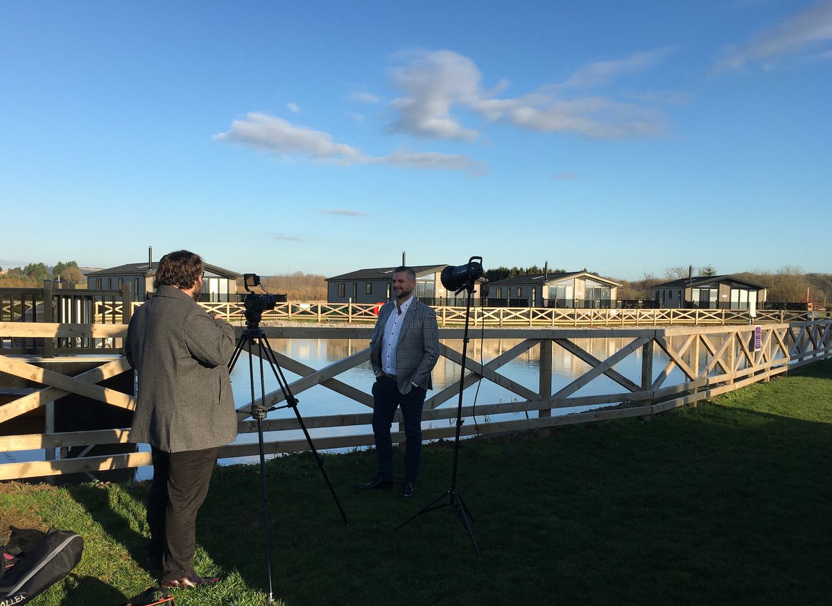 assetzcapital's tweet photo. We've been behind the scenes again this week filming the next in our series of case studies, documenting the development of this luxury holiday park in North Yorkshire. 

Looking forward to sharing the full video 🎥

#RealWorldLending https://t.co/dH12TSxhN3