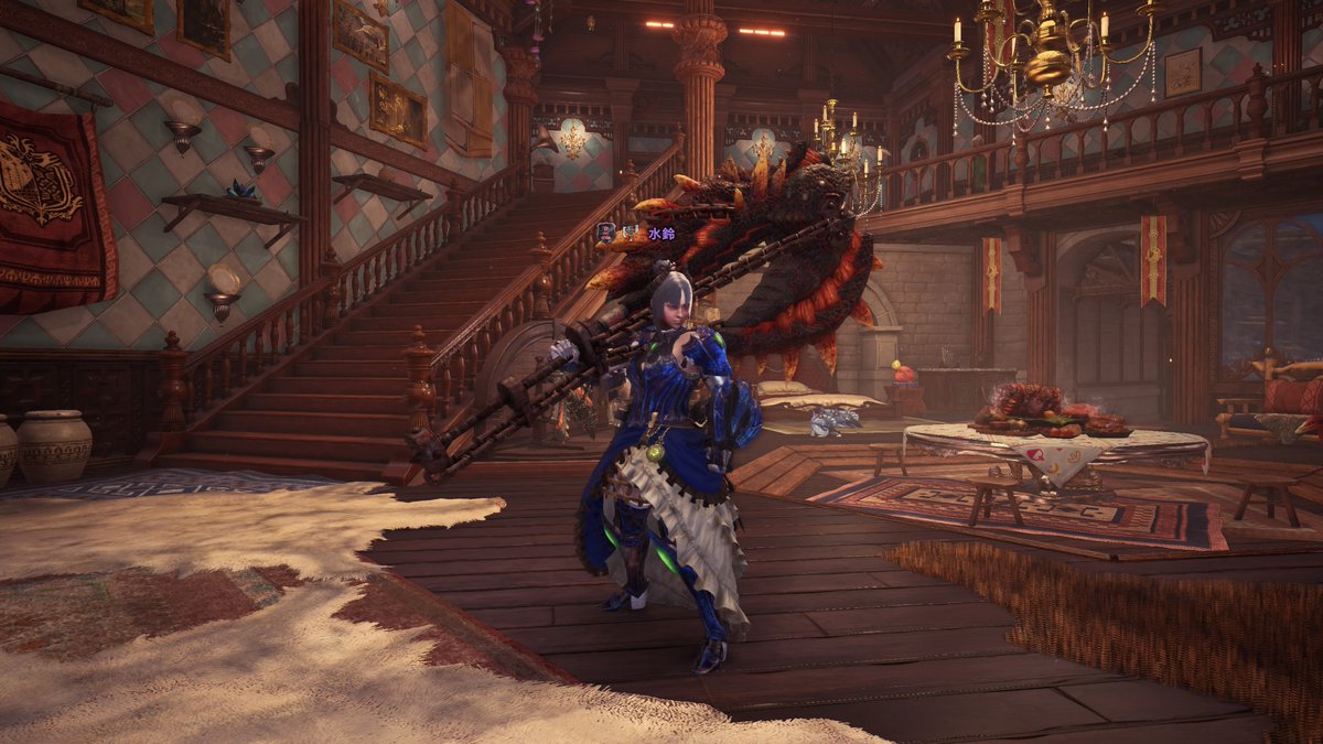 みずすら V Twitter スラアクの武器構えもなかなか でも剣モードにはならんの W Mhwアイスボーン
