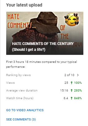 TheMoonchinKing's tweet image. Success FOR SURE 🙏 #YouTuber #hatecomments #REACT