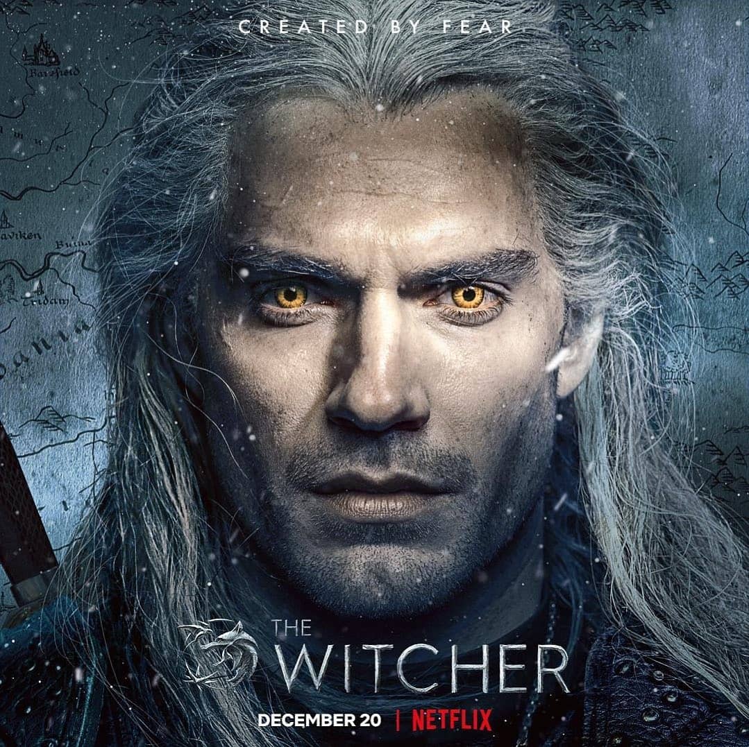 Official character poster for The Witcher!
