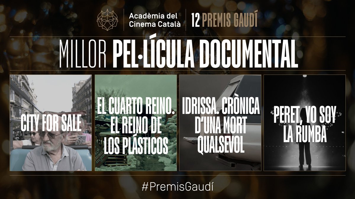 Acadèmia del Cinema Català – Premis Gaudí tweet media