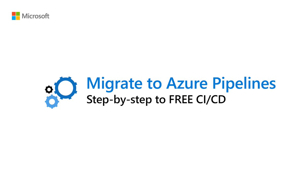 Friendly reminder to open source maintainers: Azure Pipelines offers unlimited CI/CD minutes to open source projects, for FREE! Learn how to get started: msft.social/g6Ar1k