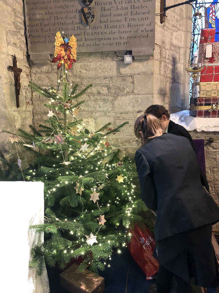 We have decorated our tree in an eco style for St Mary’s Christmas Tree Festival. Do pop along and see it 🌲