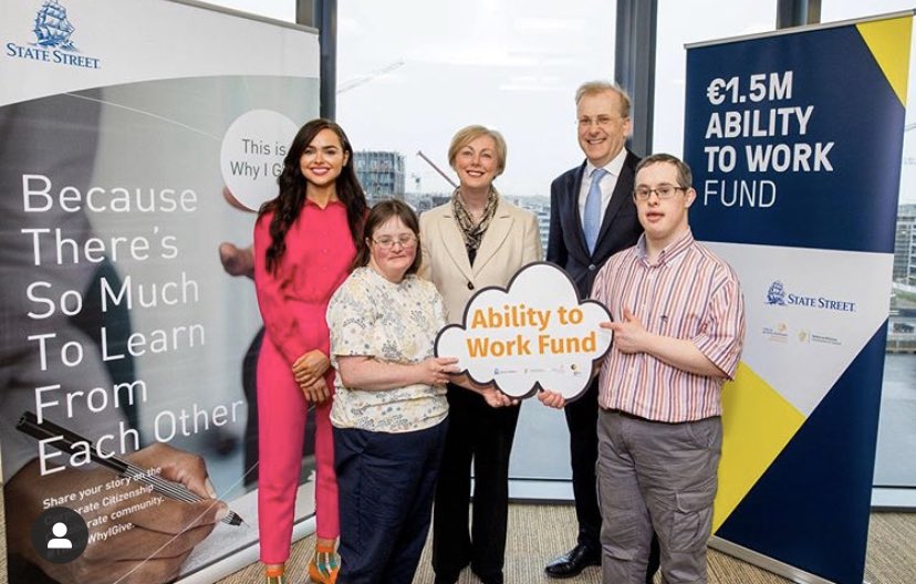 Rethink_Ireland's tweet photo. We loved having Aimee today who took over our Social Media. She gave us a sneak peak into a day in the life at @BlueDiamondCLG. Learn more about our Ability To Work Fund here: https://t.co/TL6pBINKSd #AbilityToWorkFund @StateStreet @DeptRCD https://t.co/s9XhvI2X3I