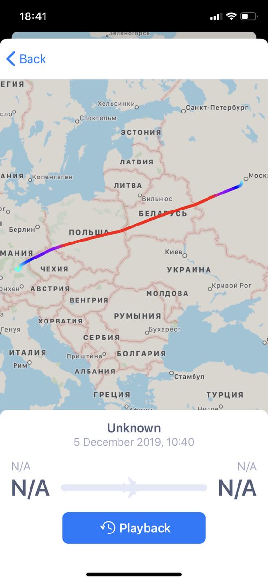 alburov's tweet photo. А самолёт Аскер-Заде улетел сегодня в Нюрнберг. Там у него техническая база. Может быть будут менять регистрационный номер после нашего видео, может перекрашивать, а может и просто решили установить белый рояль в самолёт https://t.co/xwUWjK4uEq