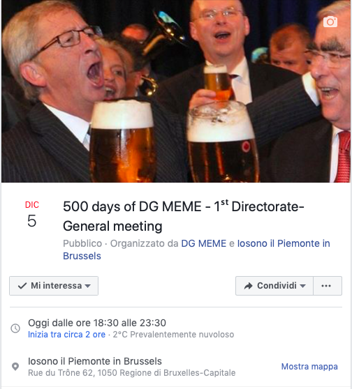 iosono il Piemonte in Brussels tweet media