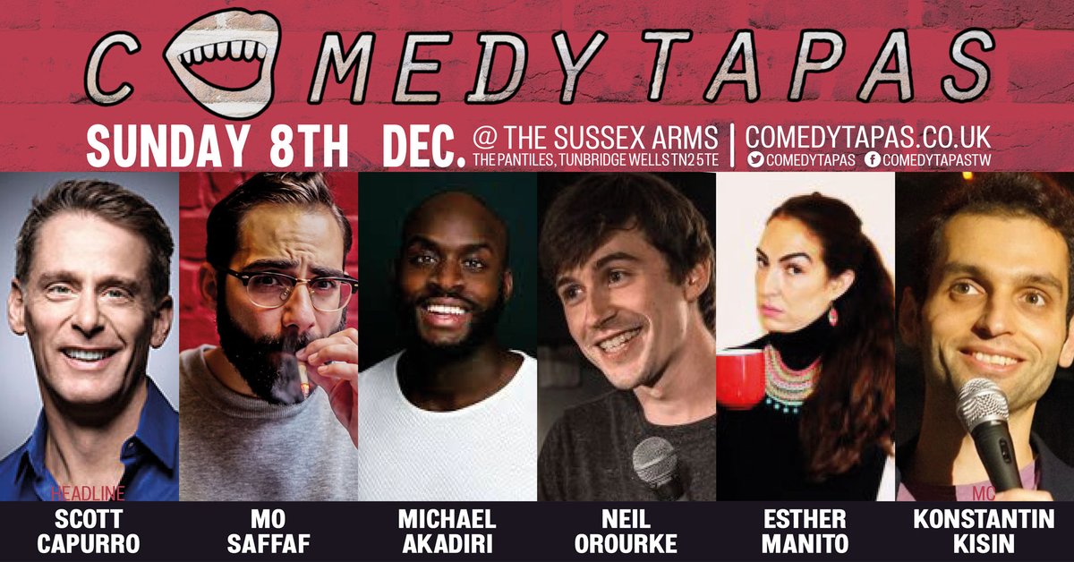 Comedy Tapas tweet media