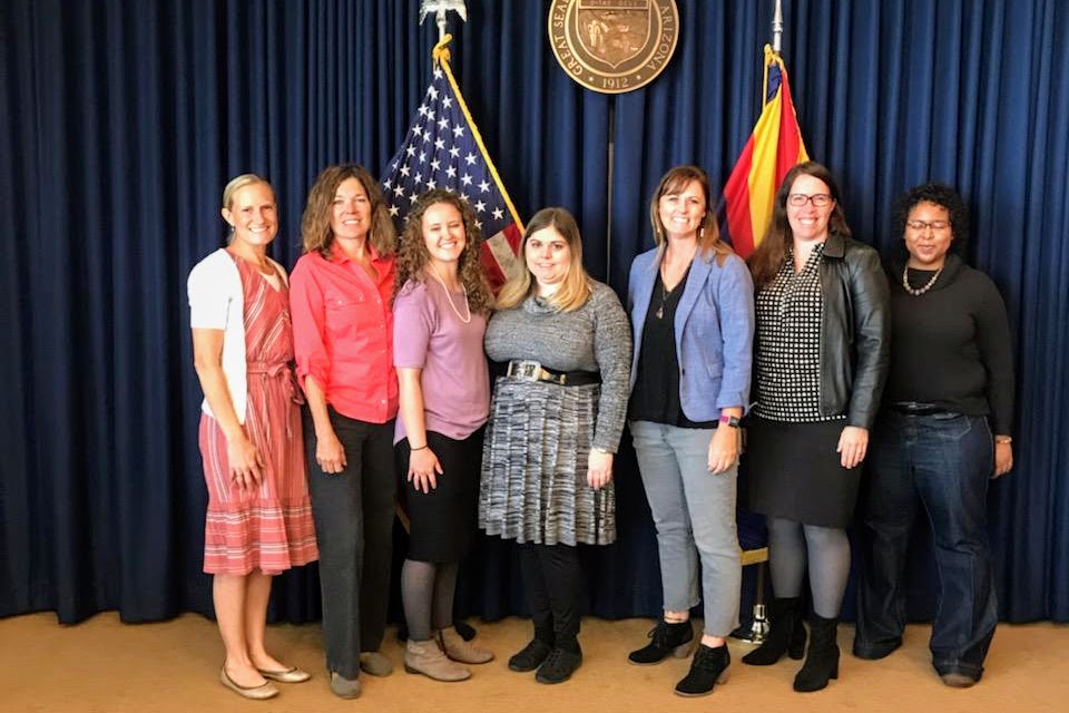 "Because we know the policy affects people personally, we have chosen to become advocates for all refugee families in our state and beyond." bit.ly/33TX9gU #MWEG #refugees #RefugeesWelcome #AZ #Arizona
