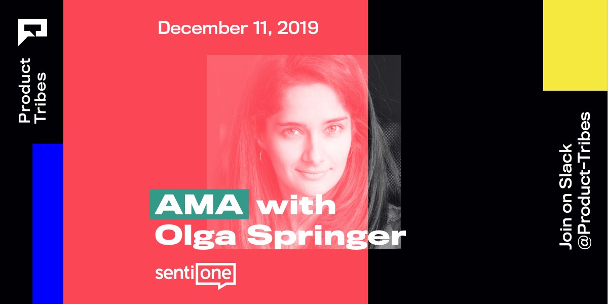 Any questions for an experienced and well-educated #productmanagement expert? 
Join our #ama next week and ask Olga who is the Head of Product at <a href="/SentiOne_com/">SentiOne</a> 
product-tribes.com/index.html