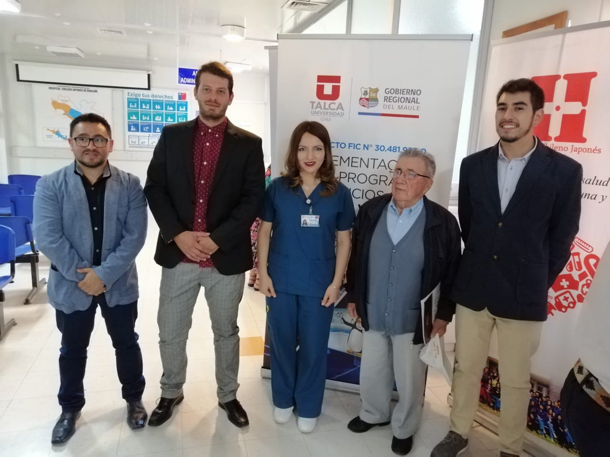 SSMaule's tweet photo. En Hospital de Hualañé se lanzó la "Aplicación Terapia VEER en Adultos Mayores de la comuna de Hualañé", que será desarrollada por Profesionales del Centro Tecnológico de Telerrehabilitación y Neurociencias en el movimiento de la
@UTalca, Hospital Hualañé y Dpto de Salud. https://t.co/pOfL8feY8A