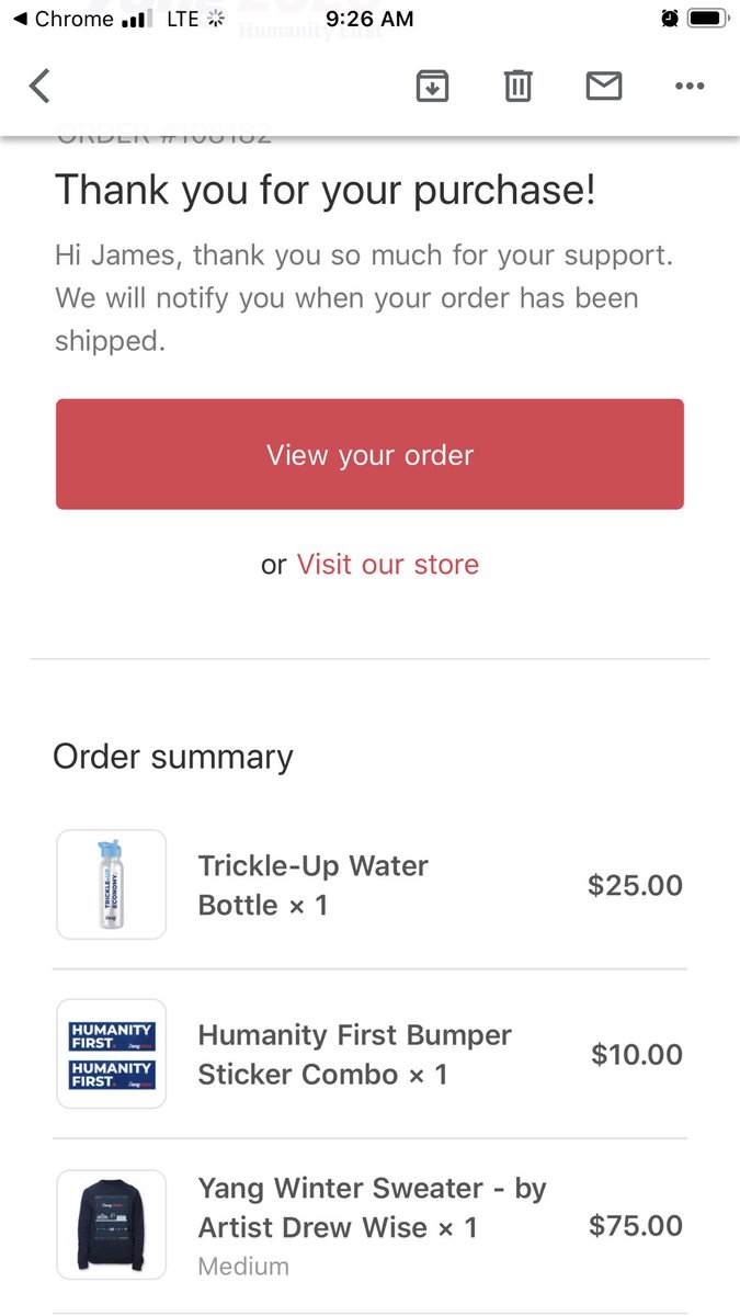JamesT_Perry's tweet photo. When that new Merch drops and ya got to grab it quick! #Yang2020
Thanks #YangGang for all the support from #StockBanking and #BankBanking (it helps fund my #YangAddiction!) https://t.co/EwHa81iGsY