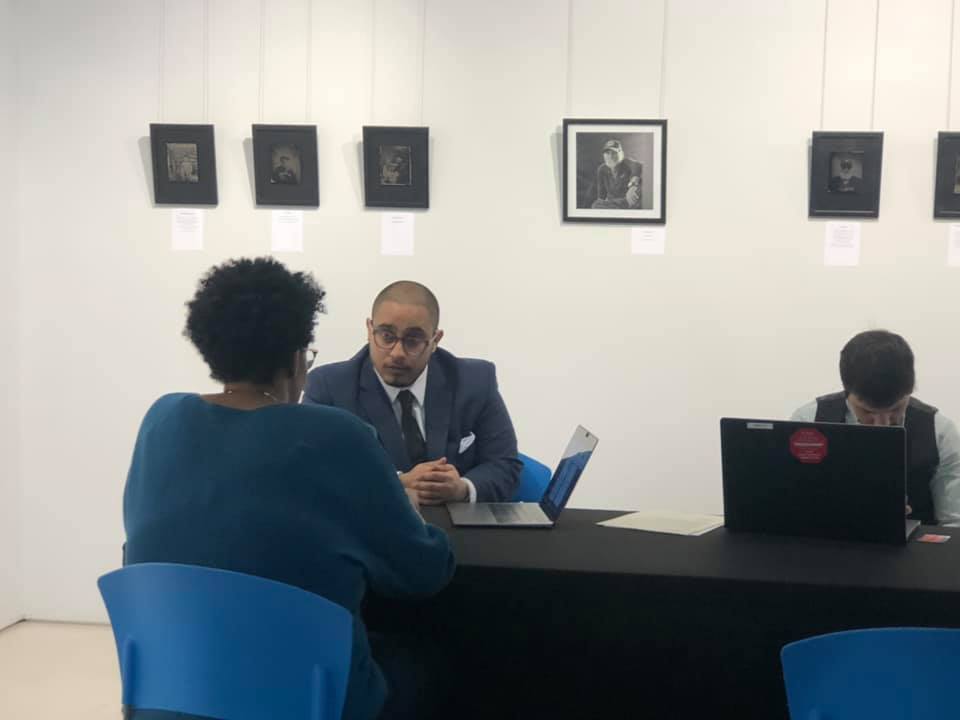 weareviscom's tweet photo. Last night Dallavis hosted Senior Portfolio Day.

This is where our students share their portfolio to mentors in their field to get different perspectives. 

#Communication #VISCOM #FilmAndDigitalMedia #AdvertisingAndPublicRelations #SportsCommunication #AvilaUniversity https://t.co/XRdX7CQfPs