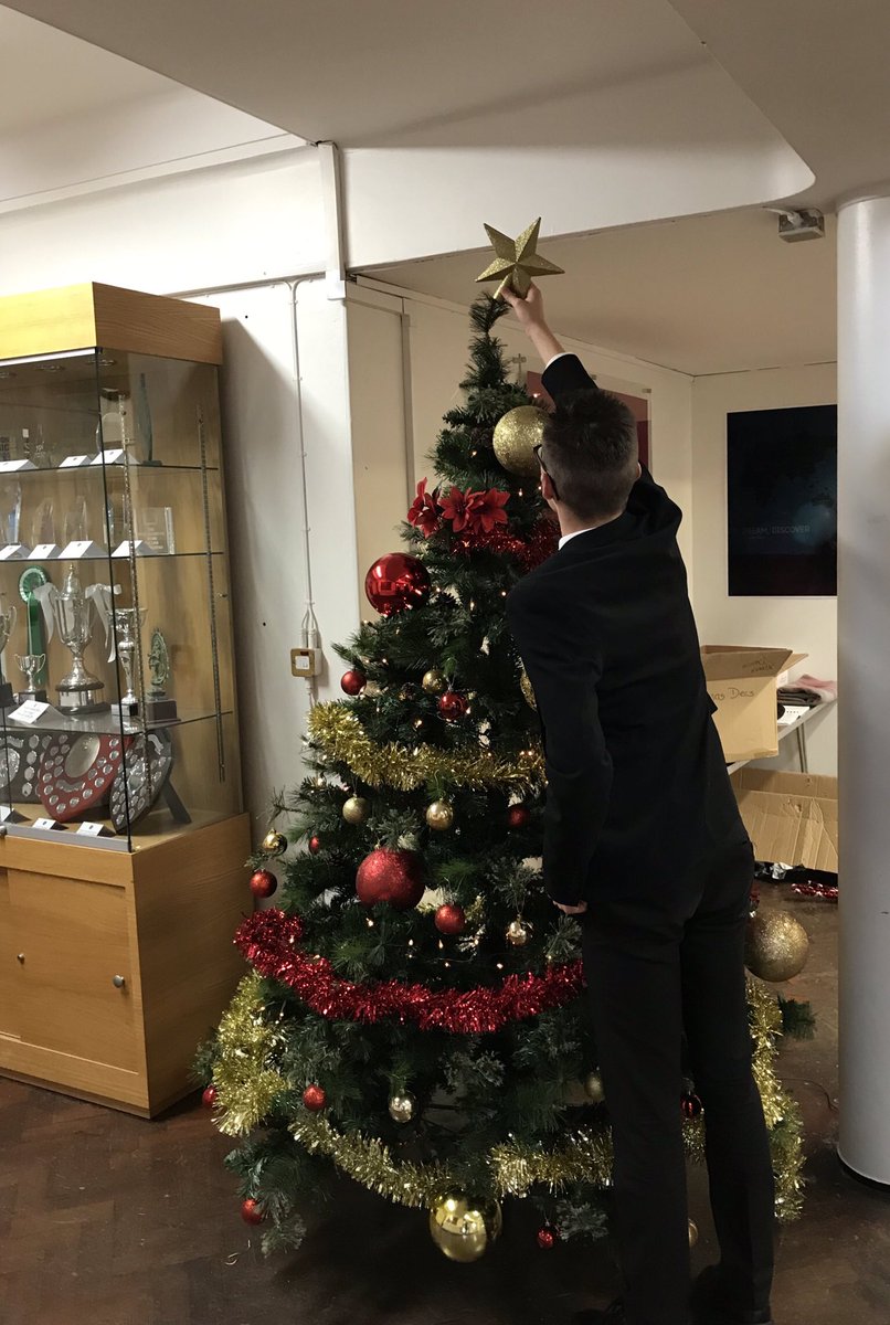 The festive period has officially begun now the decorations are starting to go up!! #WinterHolidays #Festive