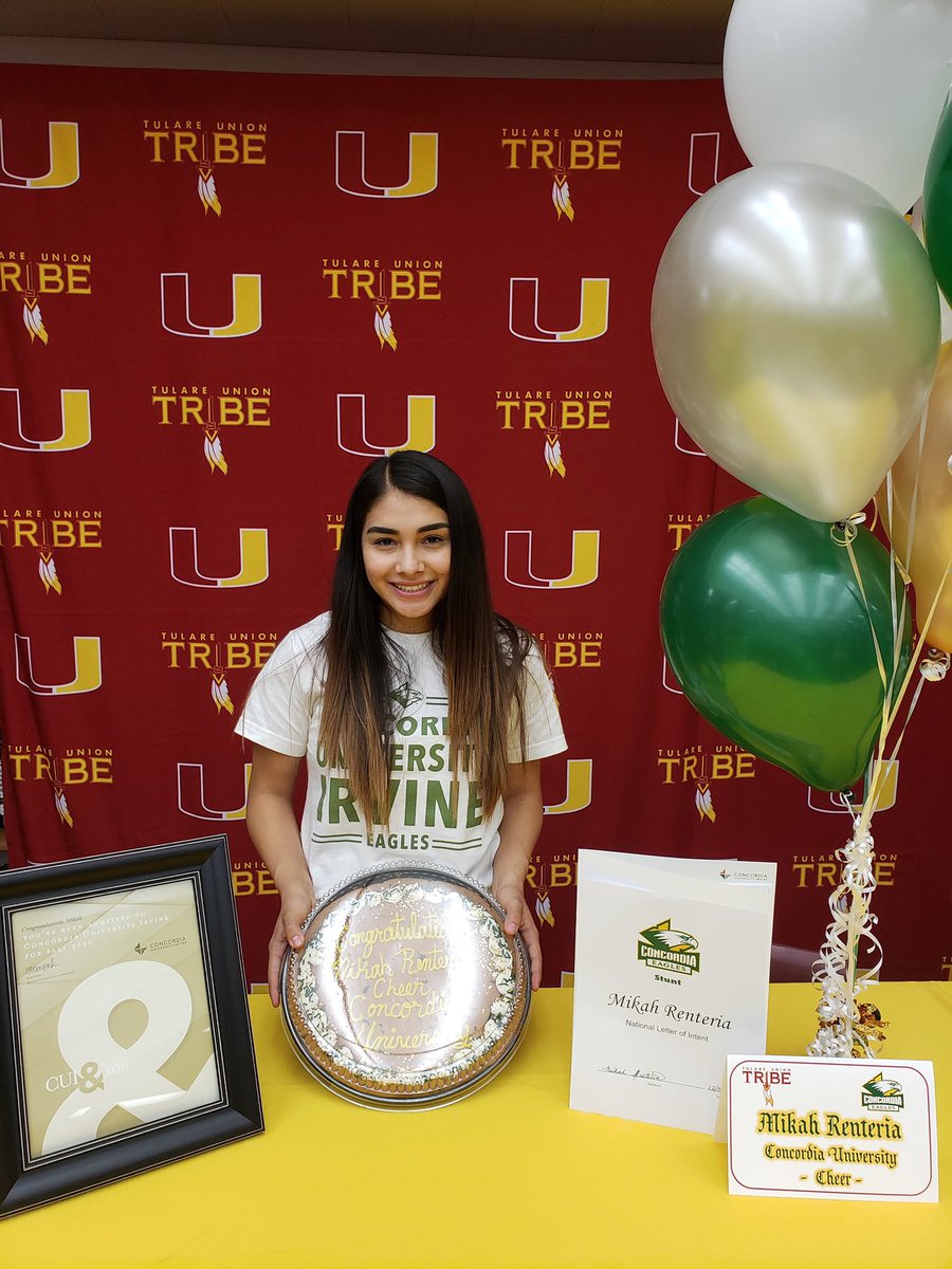 We are so excited to welcome Mikah to our family! Mikah comes to us from Tulare, CA and brings with her a huge passion for our sport! We are so blessed to have her! 💛 #cuicheer #cuistunt #growingfamily