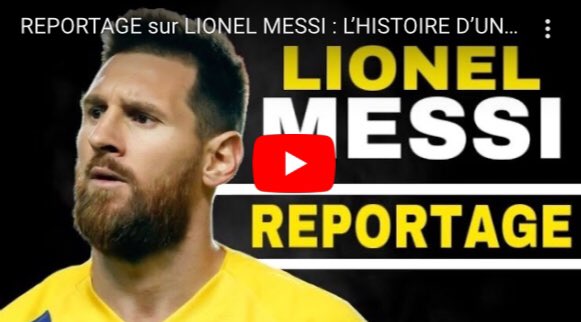 _NewsFootball__'s tweet photo. 🎬Reportage sur le destin incroyable de Messi 1ère partie 🔥: 🎬vidéo : https://t.co/glqYcNJeSo                          #Messi #BallonDor2019 #leomessi #messi #LionelMessi #barca #barcelone #tropheesunfp #reportage #YouTube #YouTuber #histoir #Football #foot #match  #but #goals https://t.co/G2YHlbyap1