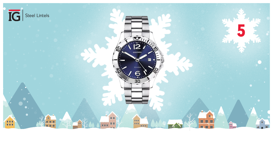 IGLintels's tweet photo. #Win this beautiful Sekonda Mens Watch in our Advent #Giveaway. Follow us, retweet this post and mention a friend to be in with a chance of winning this great #prize. #competition https://t.co/OgTyMveJ8c